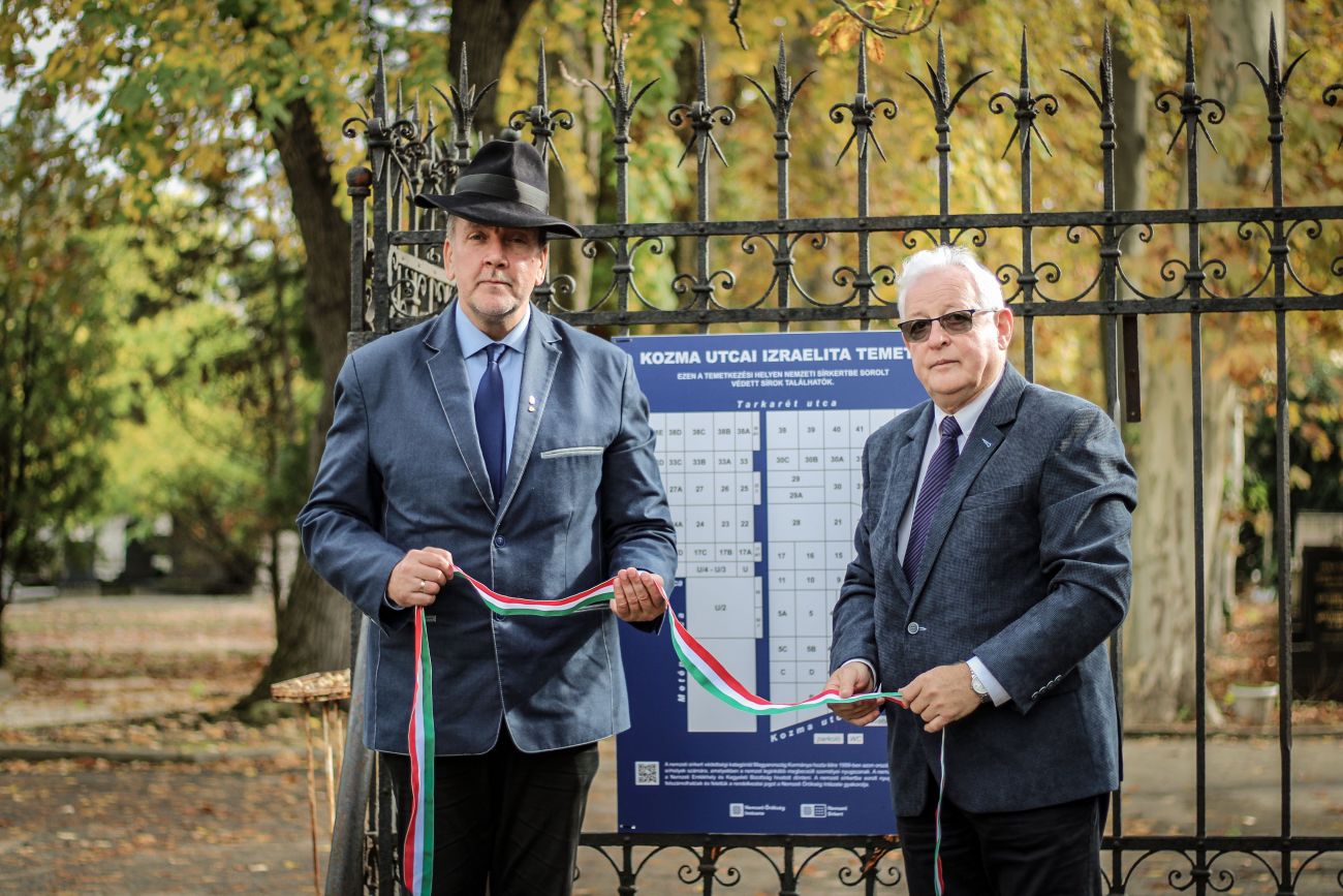 Három budapesti izraelita temetőt is okos parcellakő jelöli