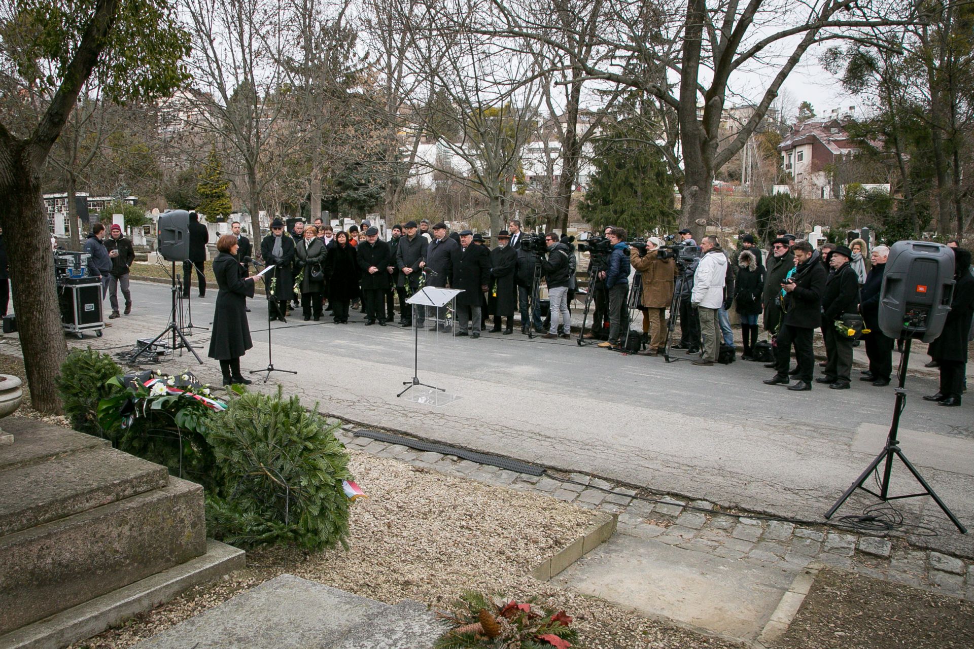 Budapest ostromának civil áldozataira emlékeztek