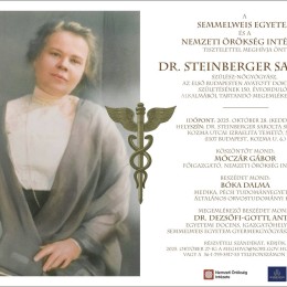 Megemlékezés Dr. Steinberger Sarolta