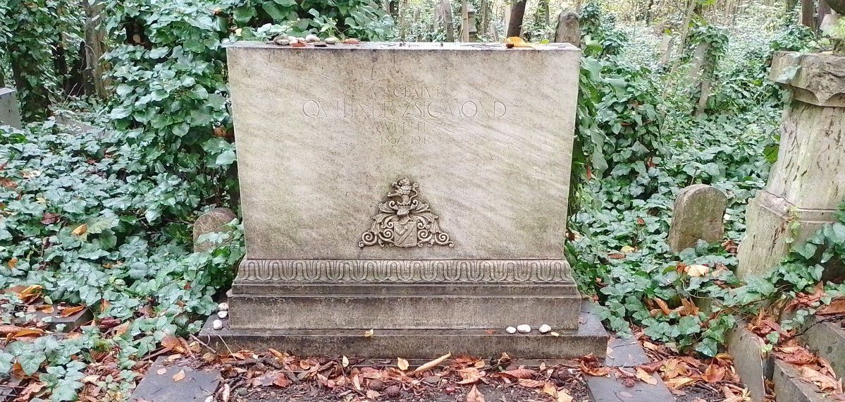 Quittner Zsigmond legszebb síremlékei a Salgótarjáni utcai zsidó temetőben