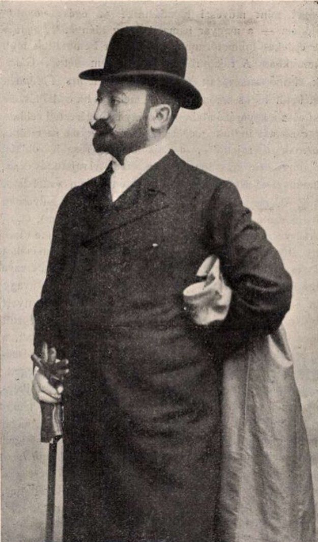 Quittner Zsigmond fényképe (Forrás: Ország-Világ, 1904. november 27.)