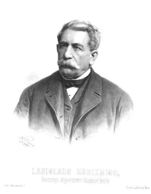 Korizmics László, 1886-tól aggszentpéteri