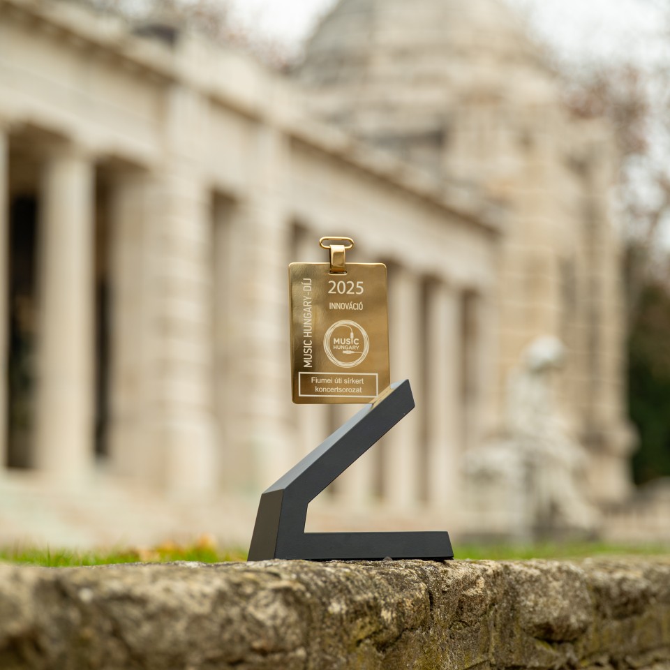 A Fiumei úti sírkert a Music Hungary innovációs díjazottja