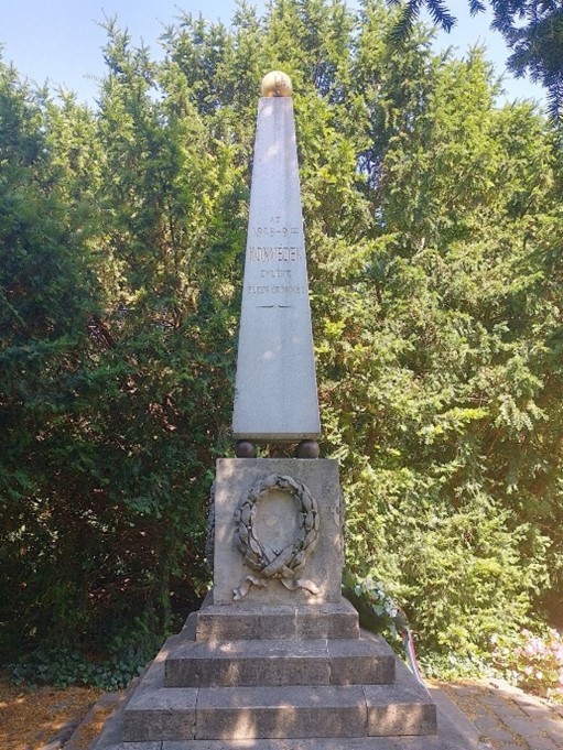 1849-ben, Buda ostromakor elesett honvédek közös sírja