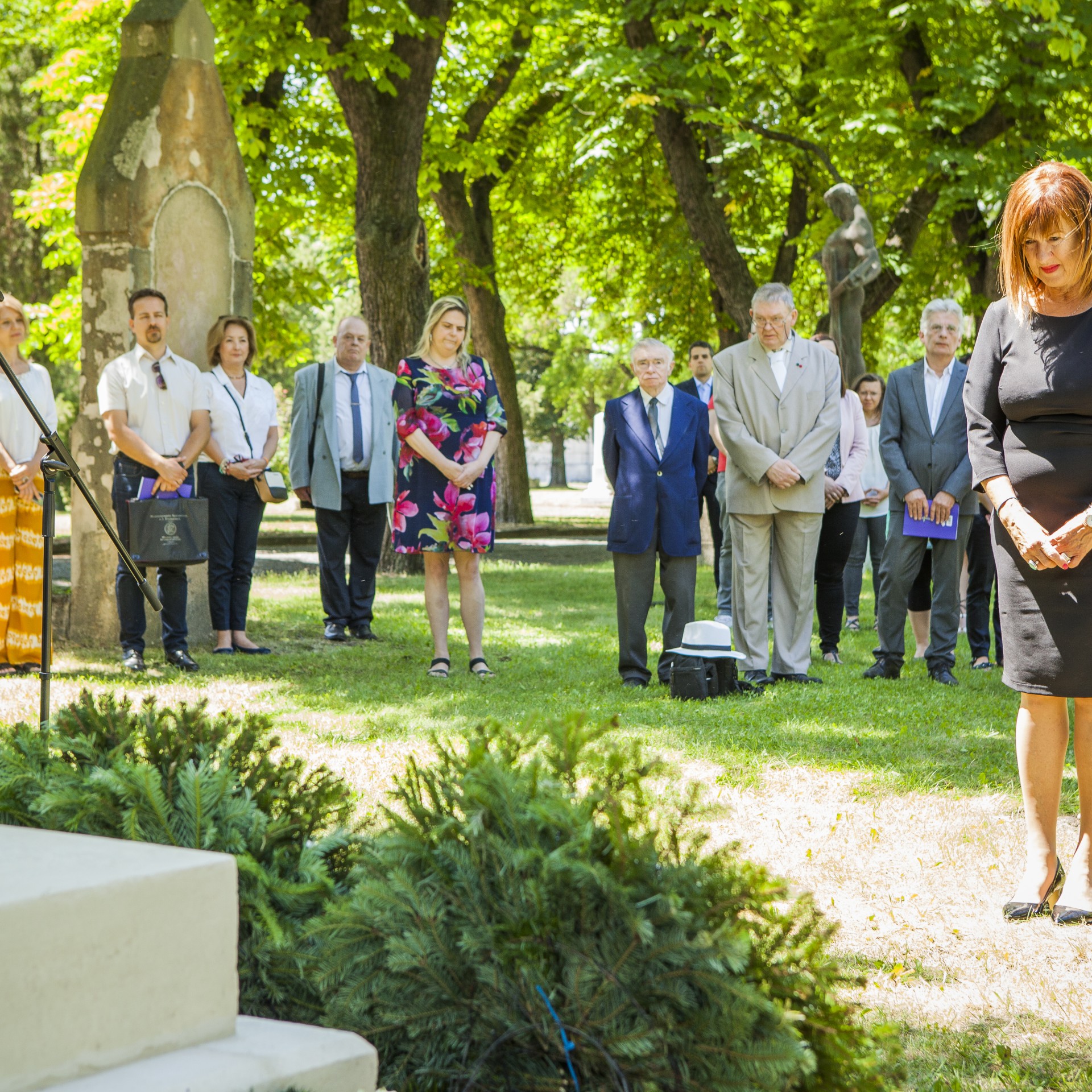 Horvát Istvánra, a Nemzeti Múzeum egykori igazgatójára emlékeztünk felújított síremlékénél