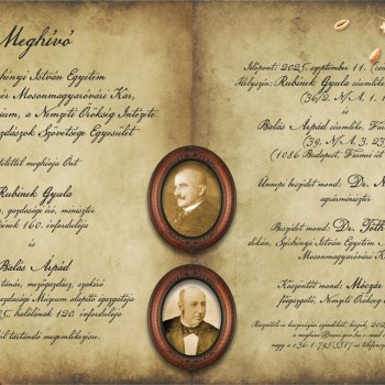 Rubinek Gyula és Balás Árpád megemlékezés