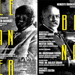 Alexander Bernát megemlékezés