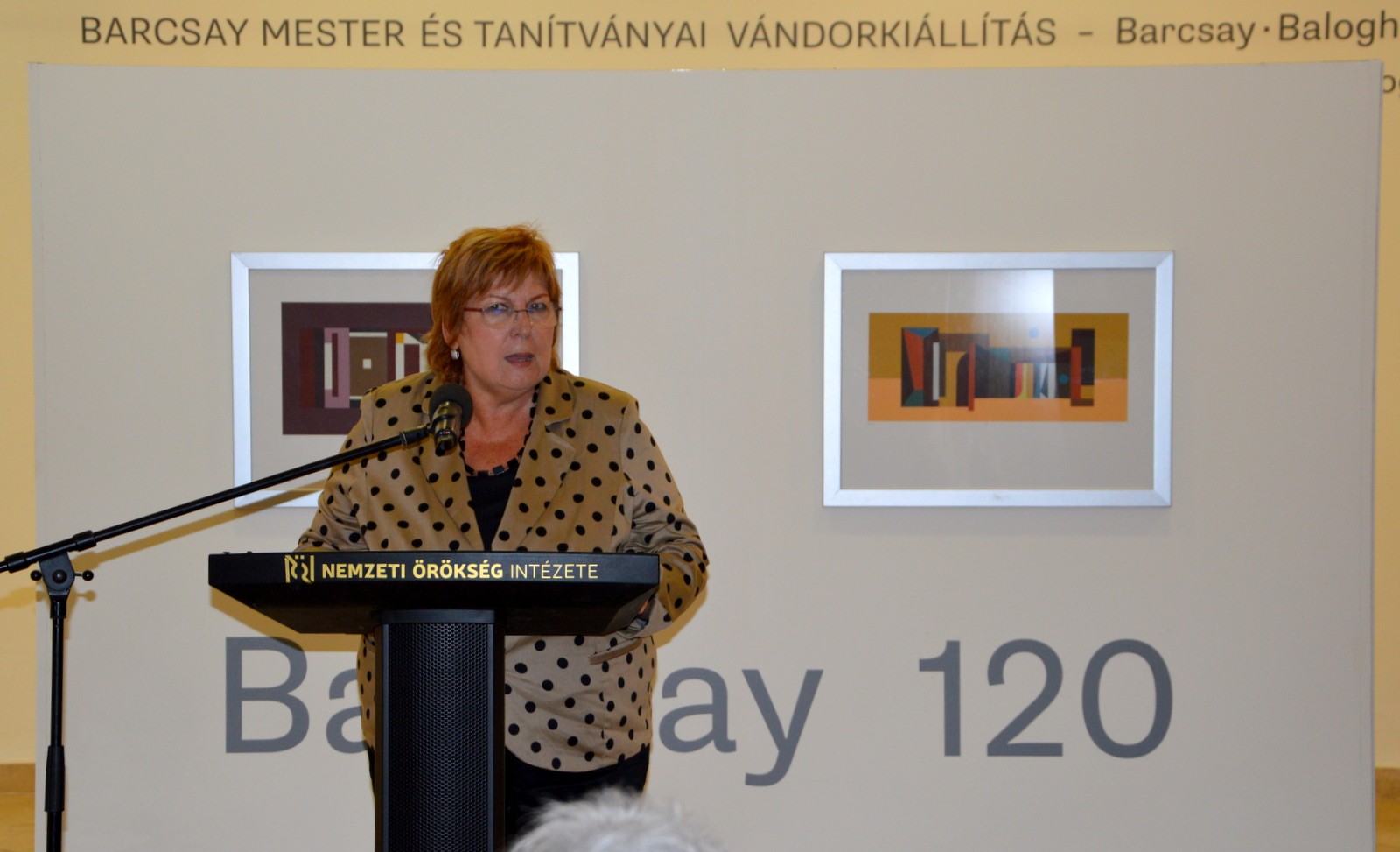 Koszorúzással és kiállítással emlékeztek Barcsay Jenőre