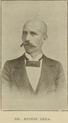 Kenedy Géza, 1916-tól magyarpadéi (1916-ig Kenedi Géza; 1876-ig Kaufmann Géza)