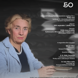 Kéthly Anna megemlékezés