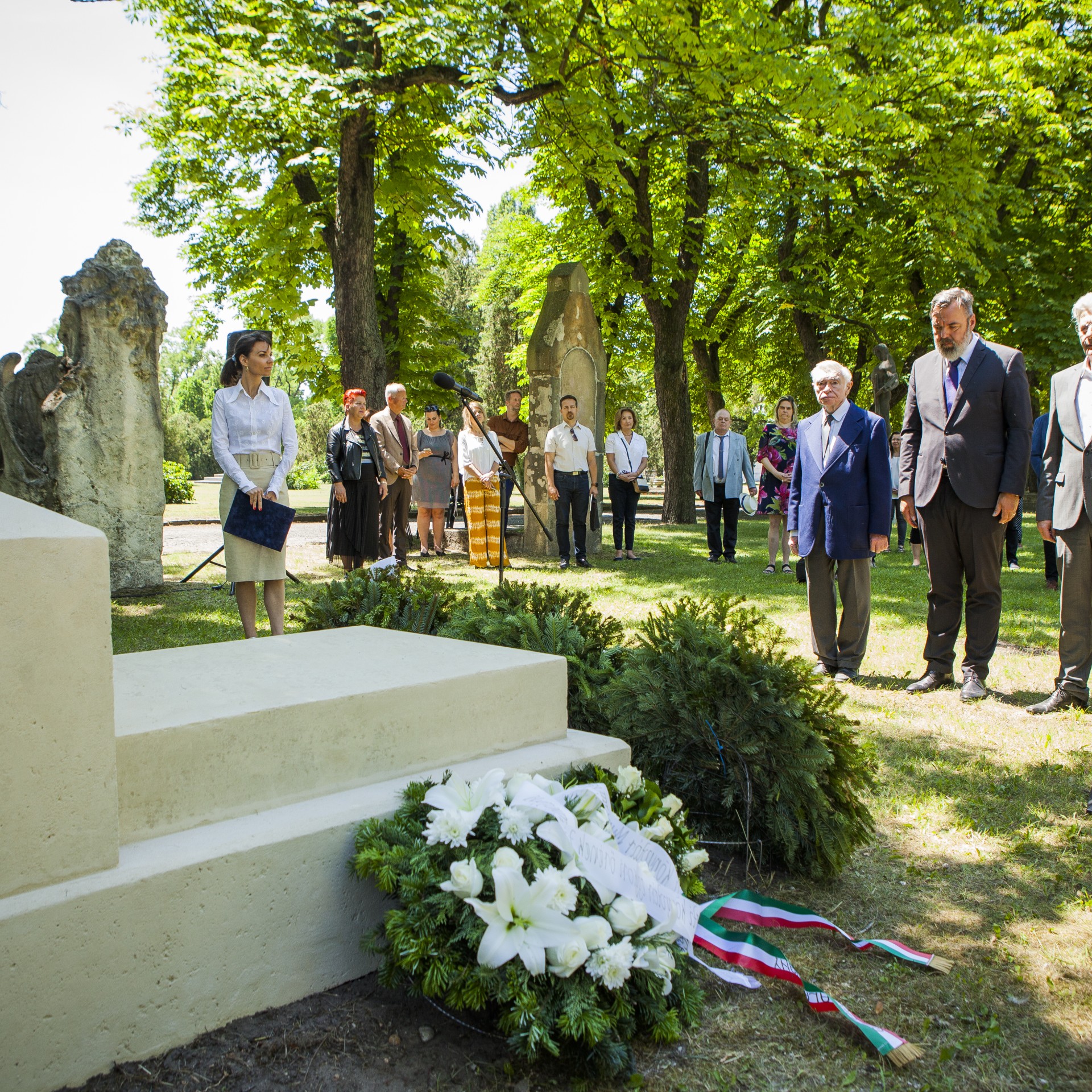 Horvát Istvánra, a Nemzeti Múzeum egykori igazgatójára emlékeztünk felújított síremlékénél