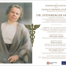 Megemlékezés Dr. Steinberger Sarolta