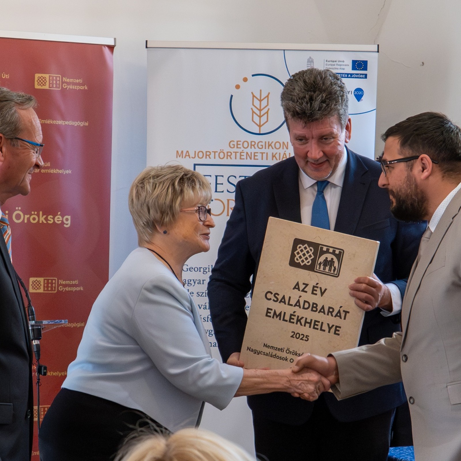 Átadták az Év Családbarát Emlékhelye díjakat