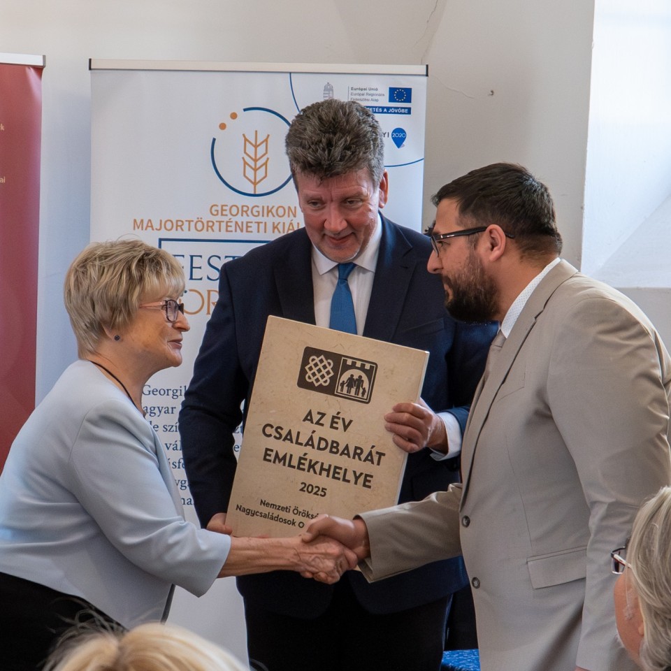 Átadták az Év Családbarát Emlékhelye díjakat