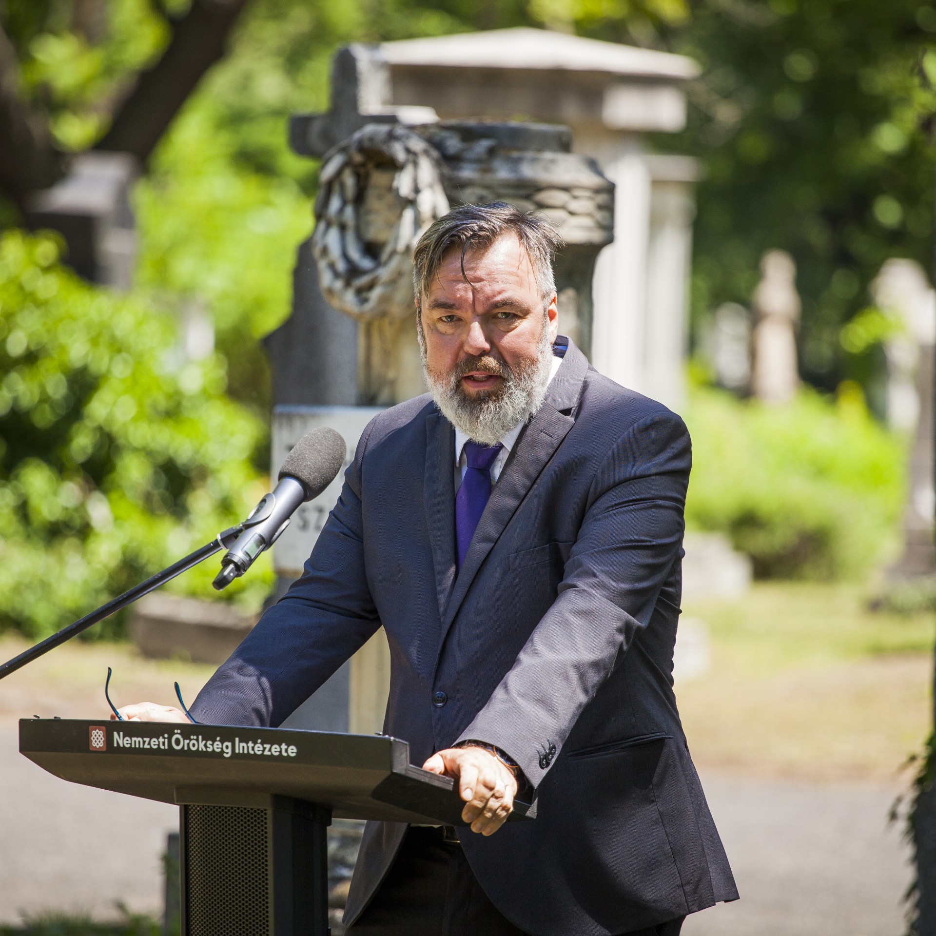 Horvát Istvánra, a Nemzeti Múzeum egykori igazgatójára emlékeztünk felújított síremlékénél