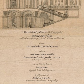 Hauszmann Alajos megemlékezés